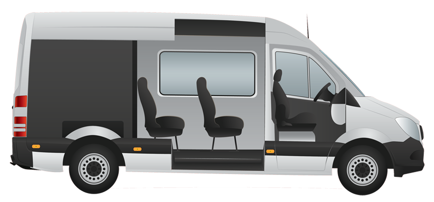 Winter Holidays splitter van
