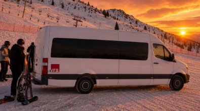 make your own way to your chosen ski destination in style.