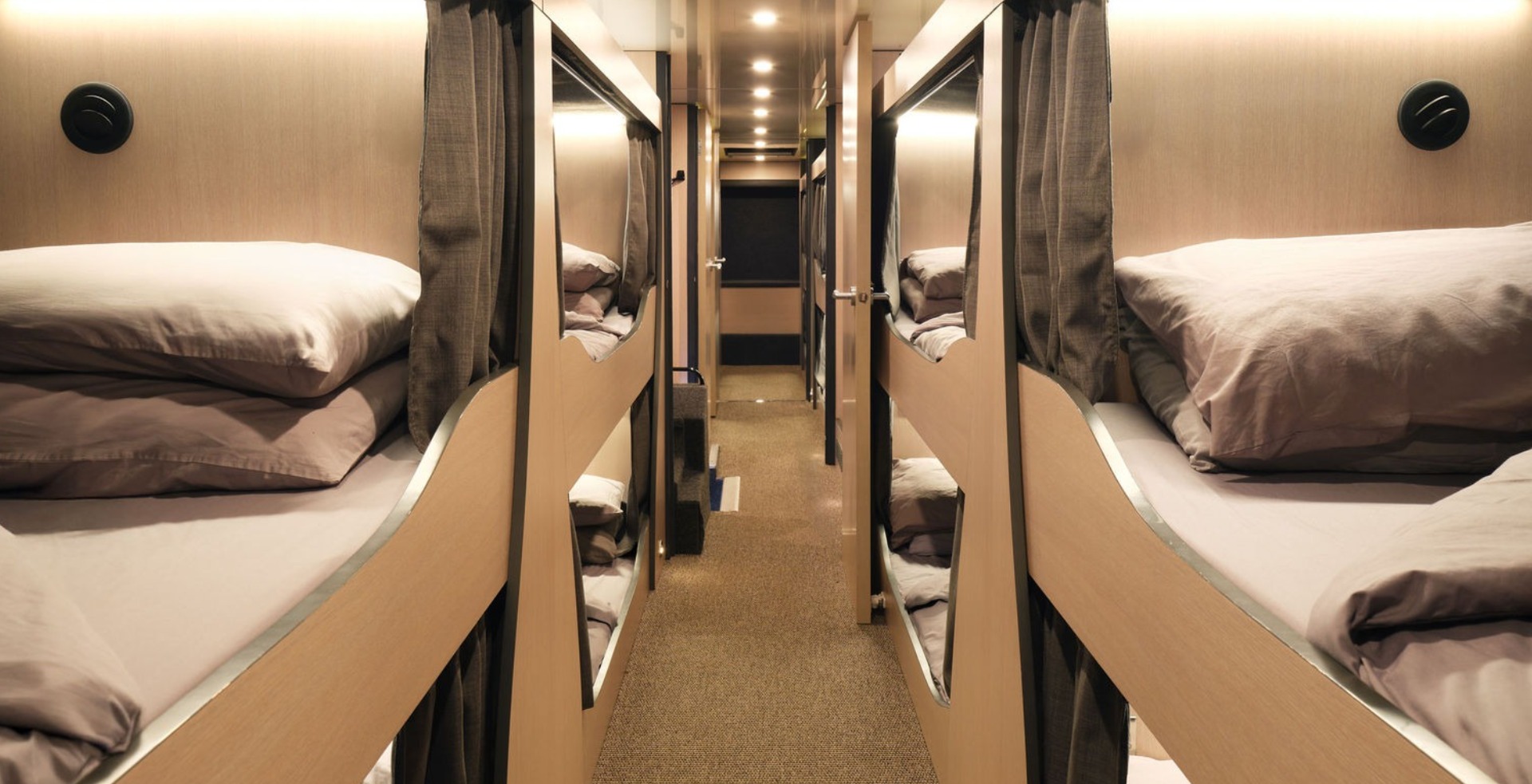 A FULL RANGE OF SLEEPER BUSES WITH DRIVERS AND STAR BEDROOM OPTIONS.